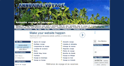 Desktop Screenshot of annuaire-voyage.info