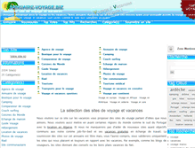 Tablet Screenshot of annuaire-voyage.biz